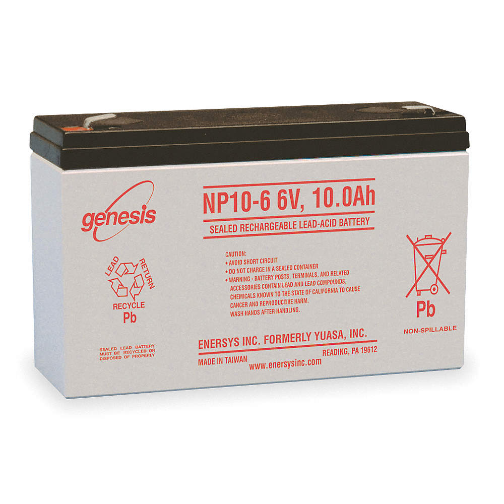 ENERSYS GENESIS NP10-6 LYIJYAKKU 6V 10AH 3-5 VUOTTA