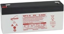ENERSYS GENESIS NP3-6  LYIJYAKKU 6V 3.0AH 3-5 VUOTTA
