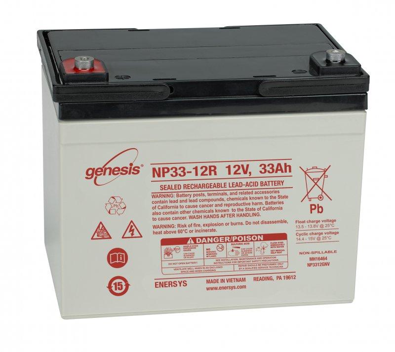 [NP33-12 GENESIS] ENERSYS GENESIS NP33-12 GENESIS  LYIJYAKKU 12V 33AH 3-5 VUOTTA