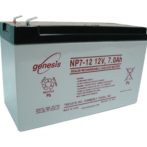 ENERSYS GENESIS NP7-12 SULJETTU LYIJYAKKU 12V 7AH 3-5 VUOTTA