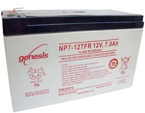 [NP7-12FR GENESIS] ENERSYS GENESIS NP7-12  LYIJYAKKU 12V 7AH 3-5 VUOTTA