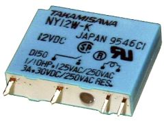 FCL Components NY-12W-K - Rele Piirikortille 5A 12VDC (SPST-NO) - Non Latching