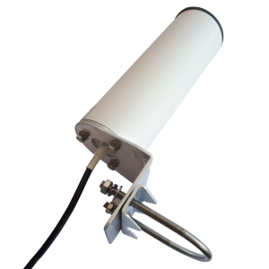 [OSCAR40/10M/LL/SMAM/S/S/33] Siretta OSCAR40-10M-LL-SMAM - Ympärisäteilevä antenni 5.5 dBi 2G/3G/4G CDMA, WiFi & ISM, vähähäviöinen kaapeli, SMA urosliitin, 10m
