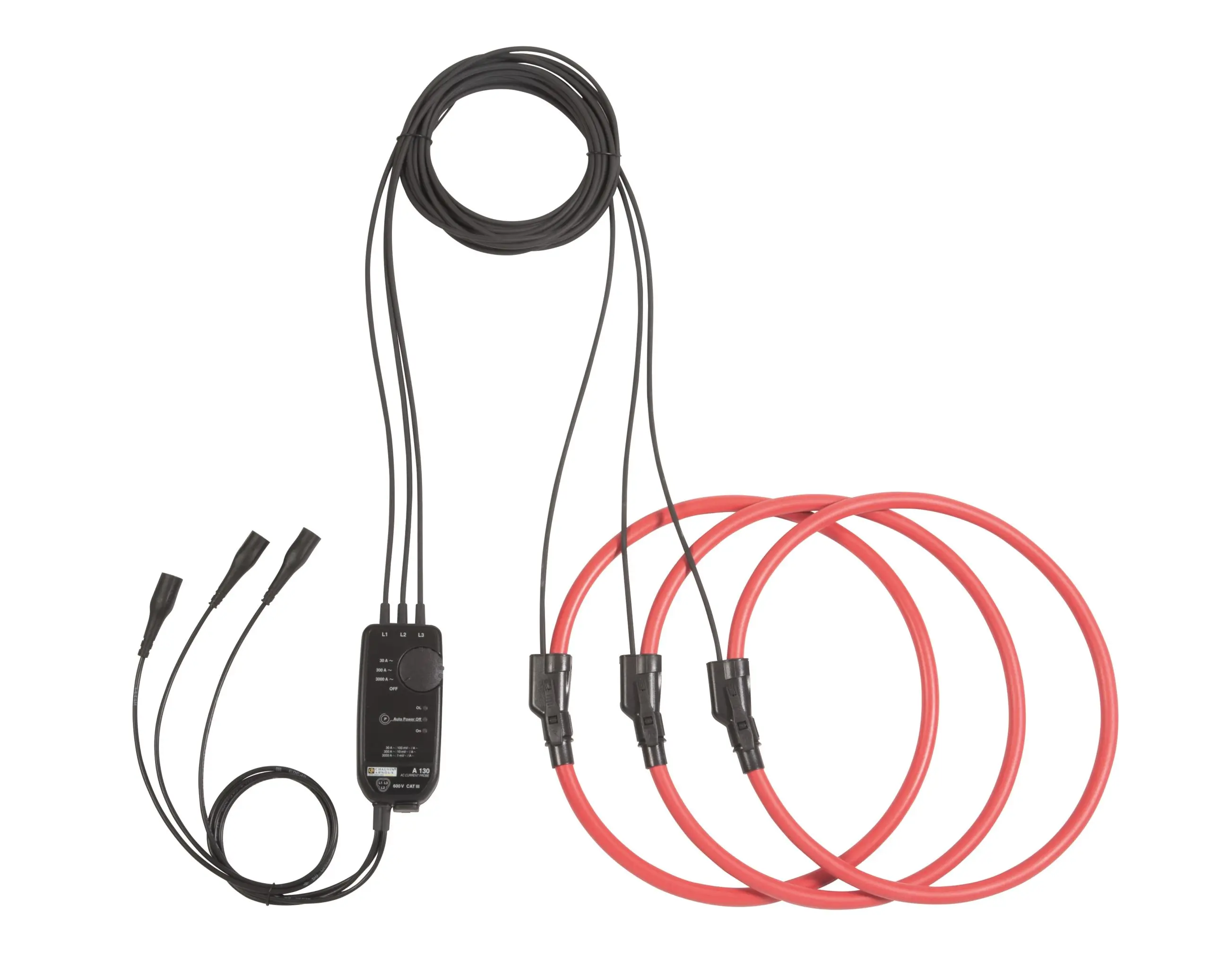 [P01120633] Chauvin-Arnoux AmpFlex A130 - Virtapihti kolmivaihe 80cm BNC 1000 V CAT IV