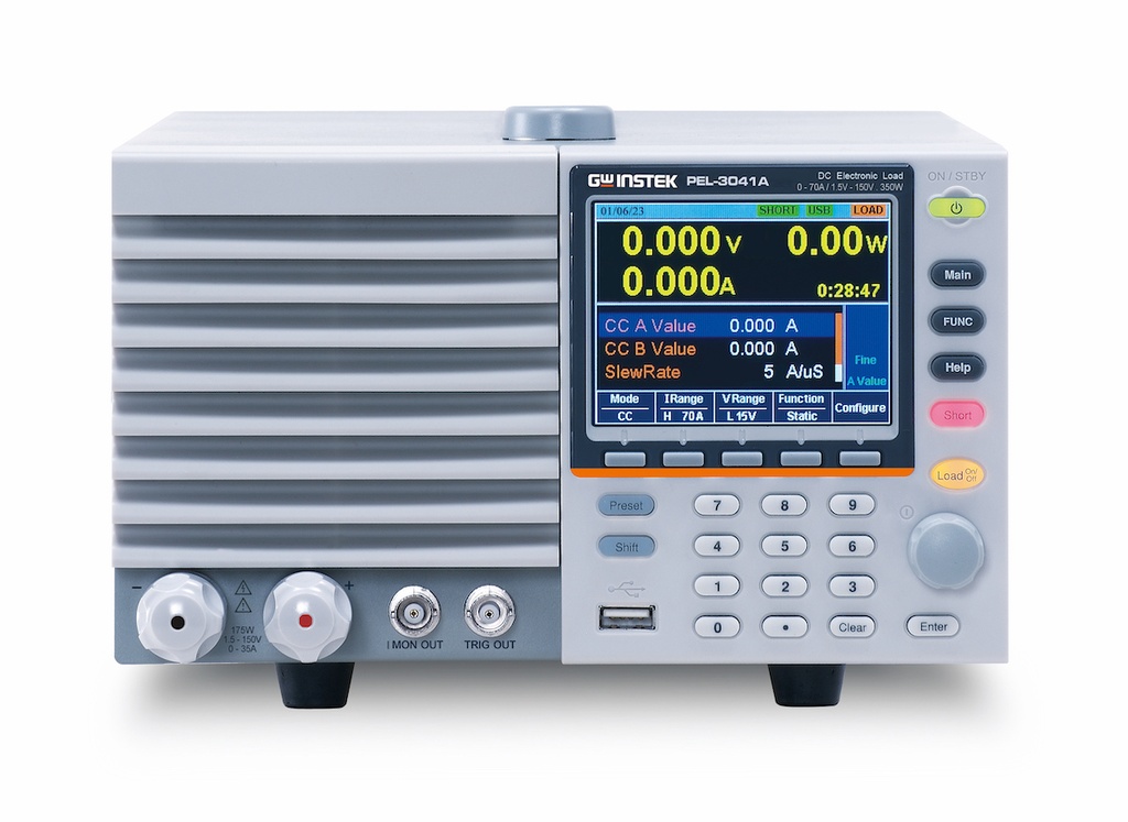 [01EL304A00GT] GW INSTEK PEL-3041A - Ohjelmoitava elektroninen kuorma 70A 0-150V 350W