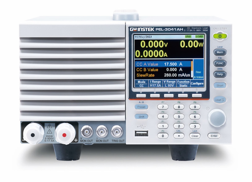 GW INSTEK PEL-3041AH - Ohjelmoitava elektroninen kuorma 17.5A 0-800V 350W