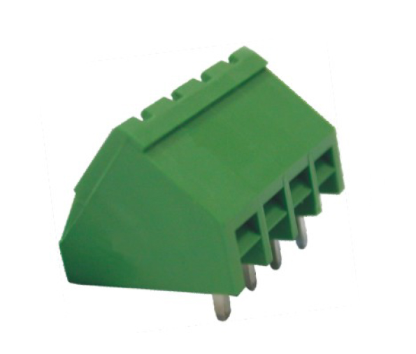 45 dec angled male plug-in 2 poles