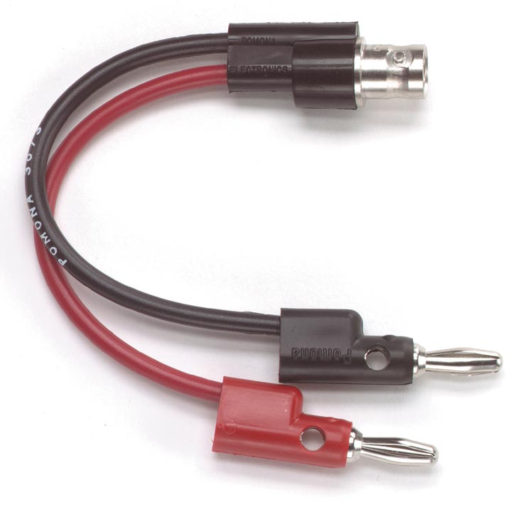 POMONA POM 3073 - BNC (F) TO BANANA PLUGS
