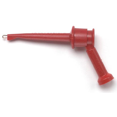 POMONA POM 4723-2 - MINIGRABBER TEST CLIP, red