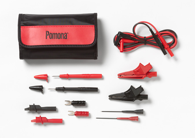 POMONA POM 5673B - DMM TEST LEAD KIT, ELECTRICAL