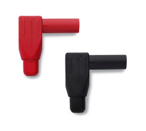 POMONA POM 6729-0 - 4MM KULMA, BANAANI PLUG, MUSTA