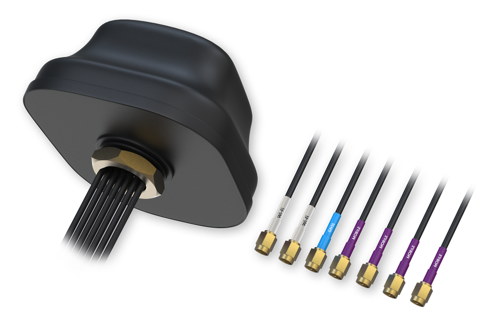 Teltonika PR1KC640 - 5G SMA-antenni Combo MIMO Mobile/GNSS/WIFI