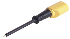 HIRSCHMANN PRUF2S-PU - Mittapuikko 4 mm Banaaniliittimille Suojatut Kontaktit Pituus 119 mm - Punainen