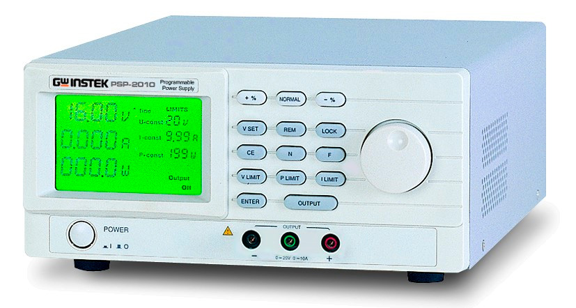 GW Instek PSP-603 - Ohjelmoitava DC teholähde 200W
