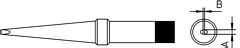 WELLER PT-K8 - TERÄ TCP 425 PITKÄTALTTA 1.2MM