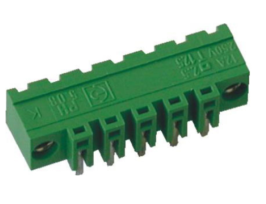 Horizontal male with flange threadi