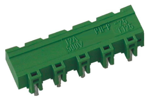 Male plug-in connector - 12 pole
