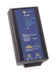 ALFATRONIX PV18S - DC/DC Muunnin 24/12V 18A 216W Ei Galvaanista Erotusta