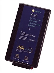 ALFATRONIX PV24S - DC/DC Muunnin 24/12V 24A 288W Ei Galvaaninista Erotusta