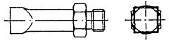 WELLER Q02 - HGP-PUHALLUSSUUTIN  6,0x6,5mm