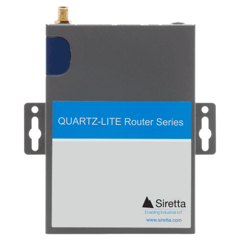 [QUARTZ_LITE-21-LTE(EU) + ACC] SIRETTA QUARTZ-LITE 4G/3G Reititin 2xLAN / 1xSIM + Tarvikkeet - EU