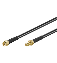 YES RP-SMA FM200 - WLAN JATKOKAAPELI SISÄ-ANTENNIIN 2m