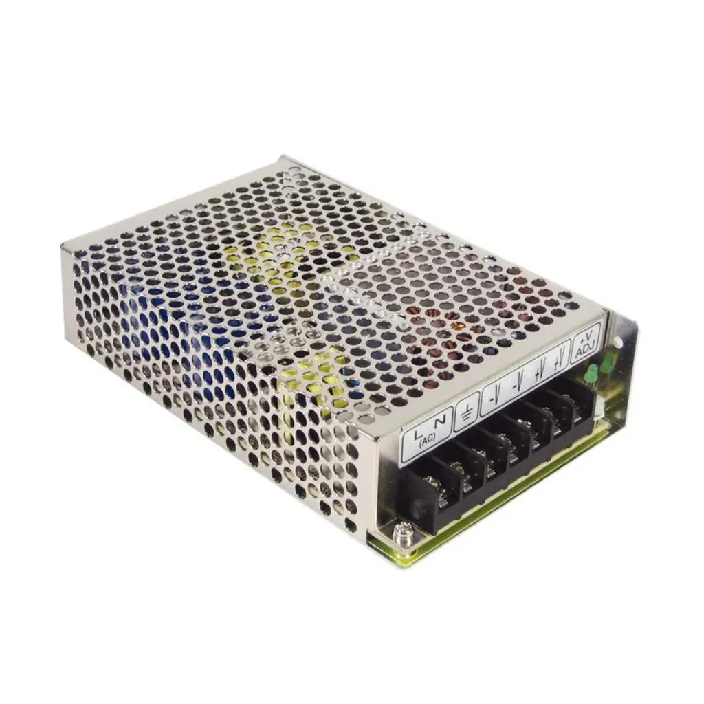 [RS-100-12] MEAN WELL RS-100-12 - TEHOLÄHDE 230VAC 12VDC 8,5A 100W