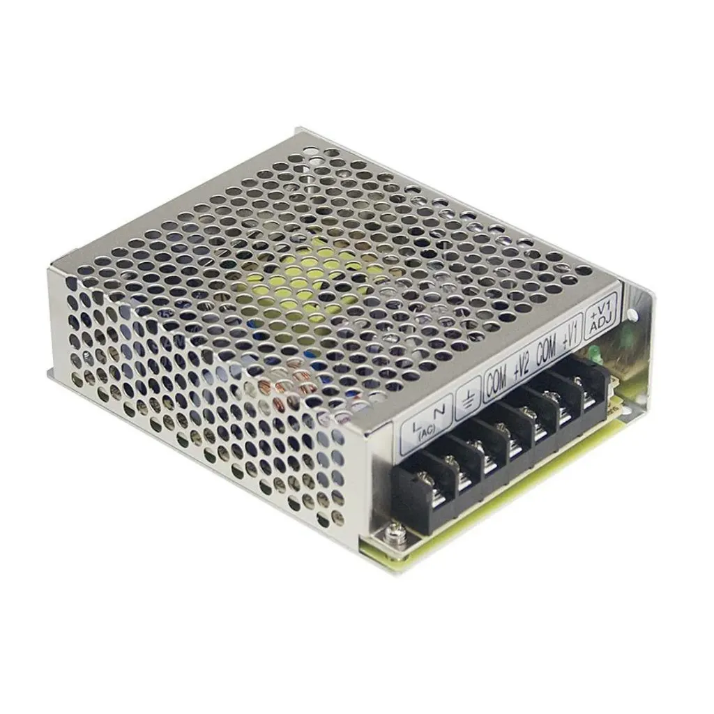 MEAN WELL RS-50-15 - TEHOLÄHDE 230VAC 15VDC 3.4A 50W