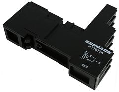 [8-1415035-1] Schrack RT78724 - Relekanta DIN-kisko RT-sarjalle 3.5mm Pitch
