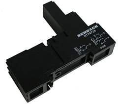 Schrack RT78726 / 6-1415035-1 - Relekanta DIN-kisko RT-sarjalle 5.0mm Pitch
