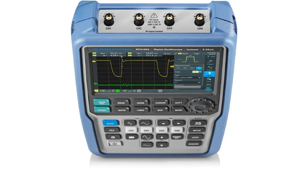 ROHDE&SCHWARZ RTH1014  -HANDHELD OSCILLOSCOPE 100MHz 4CH