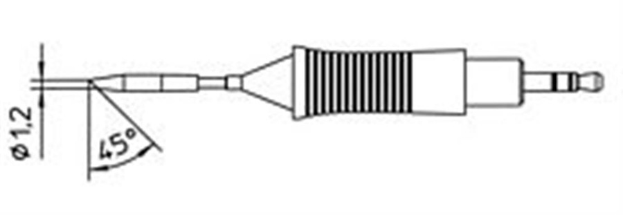 WELLER RT-6 - T0054460699N VINO TALTTA 1,2mm