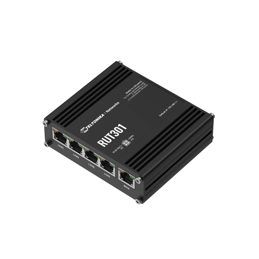 Teltonika RUT301 - Teollinen Ethernet reititin