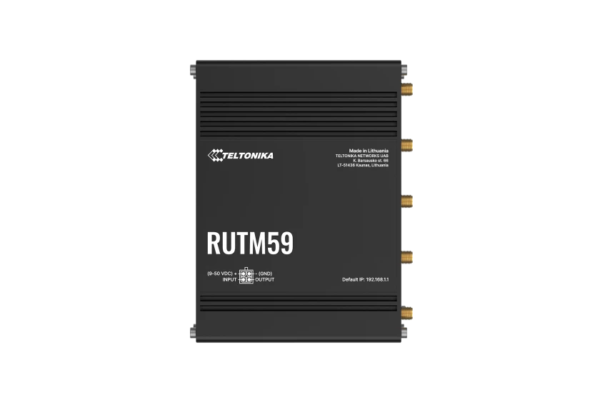 TELTONIKA RUTM59 - 5G-mobiilireititin dual SIM Pohjois-Amerikka