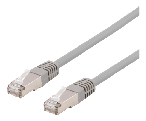 [SFTP-61H] DELTACO SFTP-61H - S/FTP Cat6 SUOJATTU LAITEKAAPELI -  LSZH -  1m -  HARMAA