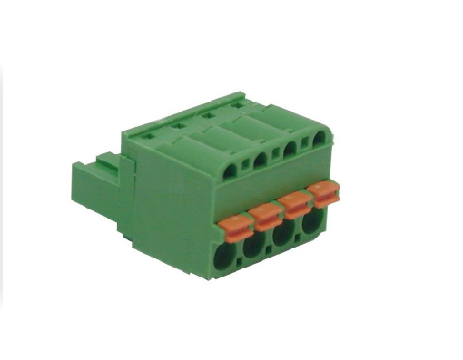 Horizontal female plug
