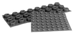 [7000001882] 3M SJ-5009HA-KPL / 7000001882 - Bumpon Kumitassu OD 22.3 x Korkeus 10,1mm - Harmaa