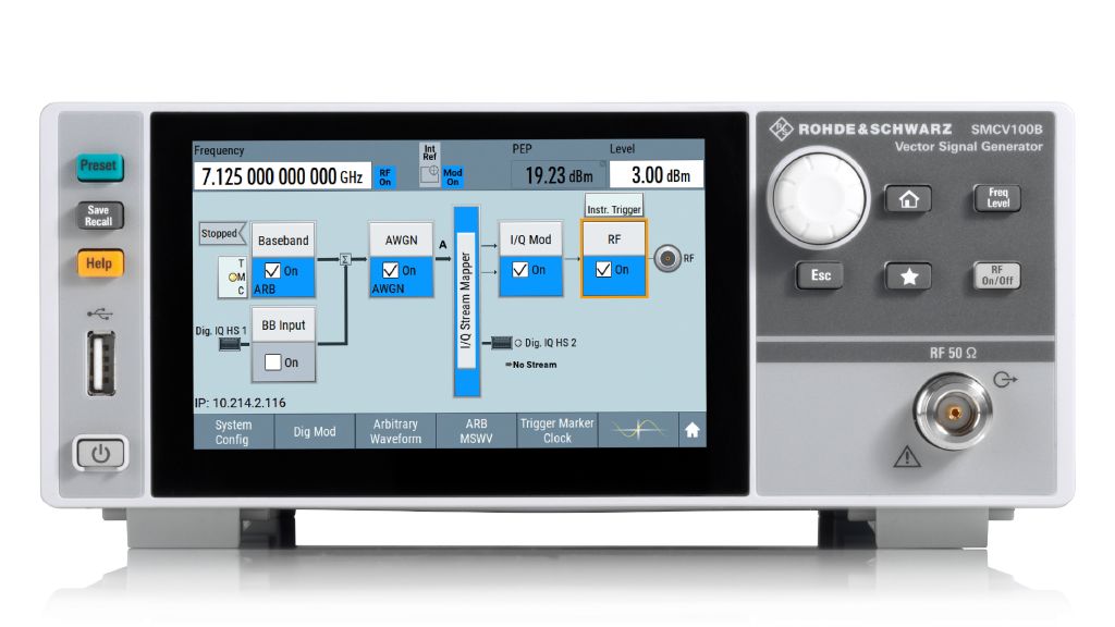 Rohde & Schwarz SMCV100BP3 - Signaaligeneraattori 4kHz-3GHz