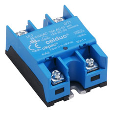 Puolijohderele (SSR) 50A 24-600 VAC Ohjaus 3.5 - 32VDC - CELDUC SO965460