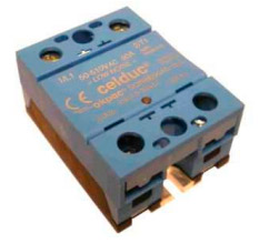 CELDUC SON865040 - Puolijohderele (SSR) Kuorma 50A / 50-500Vac / Ohjaus 5-32Vdc
