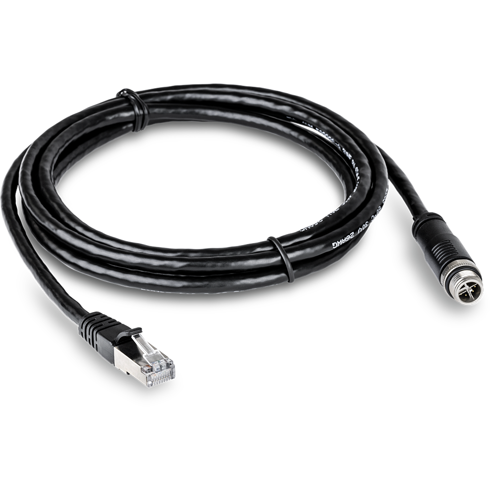 [TI-CD02] TRENDNET TI-CD02 - M12 RJ45 Teollinen Ethernet-kaapeli 2m