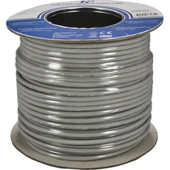 DELTACO TP-48H - CAT6  f/utp AWG23/1 harmaa 100m
