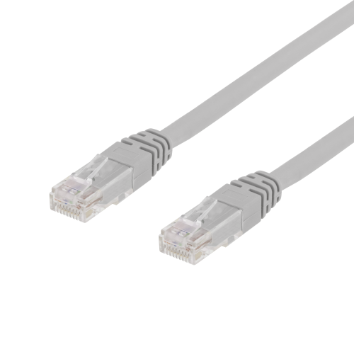 DELTACO TP-63 - U/UTP CAT6 LAITEKAAPELI -  LSZH -  3m -  HARMAA