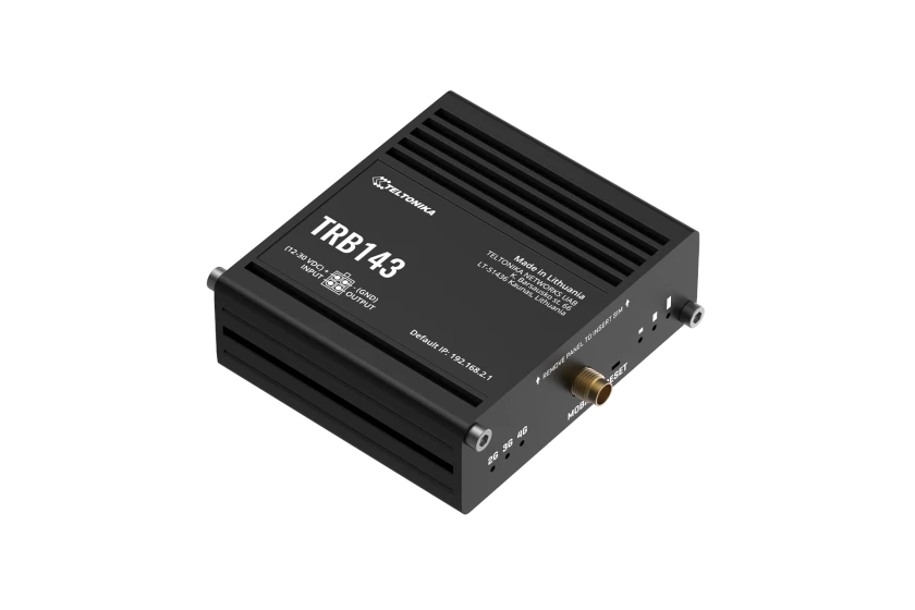 [TRB143] Teltonika TRB143 4G LTE CAT4 gateway M-Bus Gigabit Ethernet