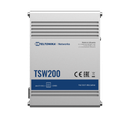 Teltonika TSW200 - Gigabit Ethernet Kytkin 8-porttinen PoE 2-porttinen SFP