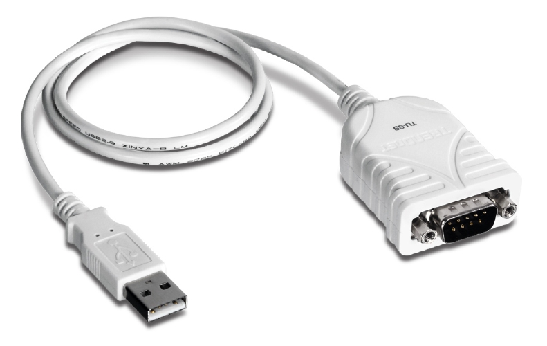 [TU-S9] TRENDNET TU-S9 - Muunnin USB -->RS232 (Version v3.0R) Liittimet USB A / D9 uros