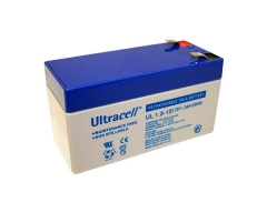 ULTRACELL UL1.3-12 - Lyijyakku 12V 1,3Ah 4-5 vuotta