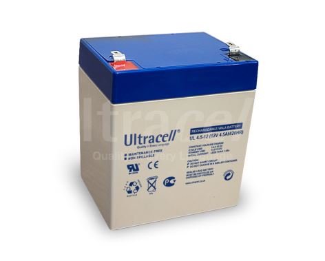 ULTRACELL UL4.5-12 - Lyijyakku 12V 4.5Ah 4-5 vuotta