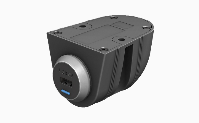 [USB-POD] Alfatronix PV-USB-POD Penkinalus kiinnike USB latureille PVPro ja PV65R sarjassa