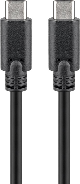 [66508] GOOBAY USB66508, USB C 3.2 gen 1 - UROS/UROS KAAPELI 2m MUSTA